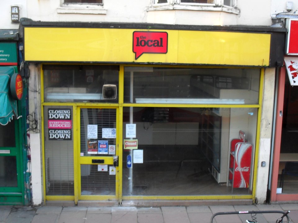 Former Off-Licence, 7 Lewes Road, Brighton (February 2010)
