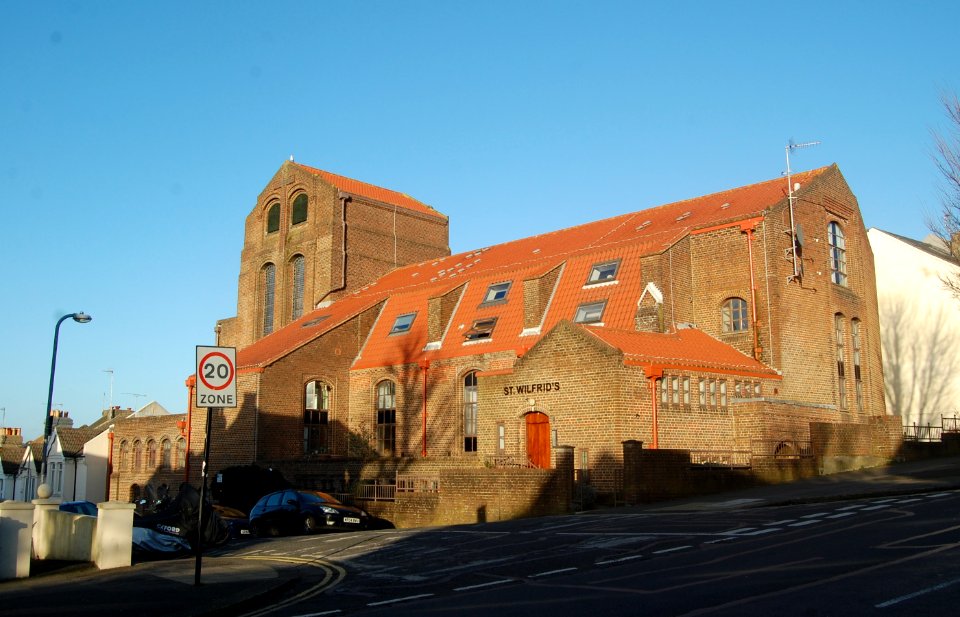 Former St Wilfrid's Church, Whippingham Road, Elm Grove, Brighton (NHLE Code 1380499) (February 2020) (4)