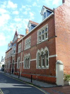 Former Parochial Offices, 15–17 Princes Street, Brighton (NHLE Code 1380776) (August 2013)