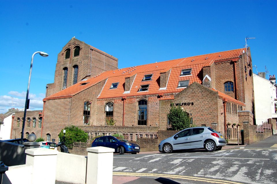 Former St Wilfrid's Church, Whippingham Road, Elm Grove, Brighton (NHLE Code 1380499) (September 2018) (2)