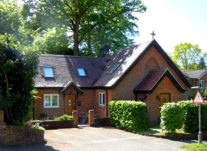 Former St Timothy's Church, Sandrock Hill Road, Boundstone, Farnham (May 2015) (2)