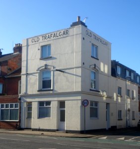 Former Old Trafalgar pub, 175–177 Fratton Road, Fratton (November 2017)
