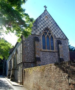 Former St Michael's Church, St Michael's Passage, Winchester (NHLE Code 1350710) (June 2019) (2)