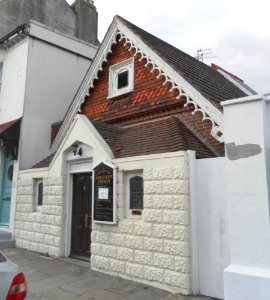 Former Seventh Day Adventist Church, Hove Place, Hove (October 2011) (2)