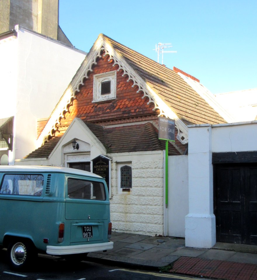 Former Seventh Day Adventist Church, Hove Place, Hove (January 2017)