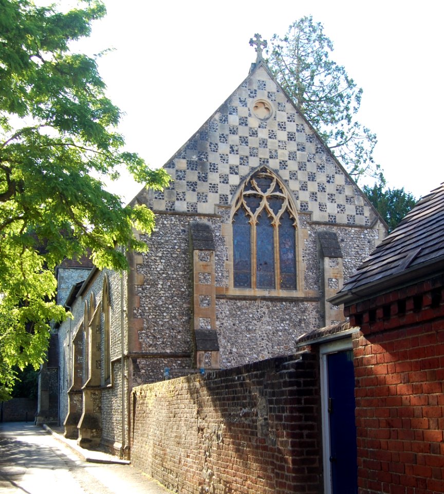 Former St Michael's Church, St Michael's Passage, Winchester (NHLE Code 1350710) (June 2019) (1)