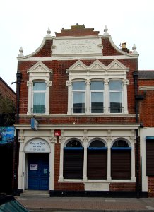 Former Southsea Conservative Club, 149 Albert Road, Southsea (October 2017)