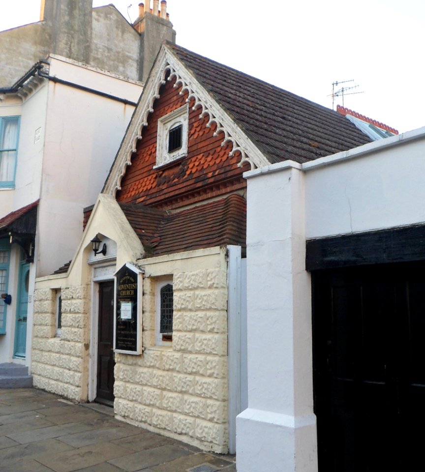 Former Seventh Day Adventist Church, Hove Place, Hove (September 2013) (1)