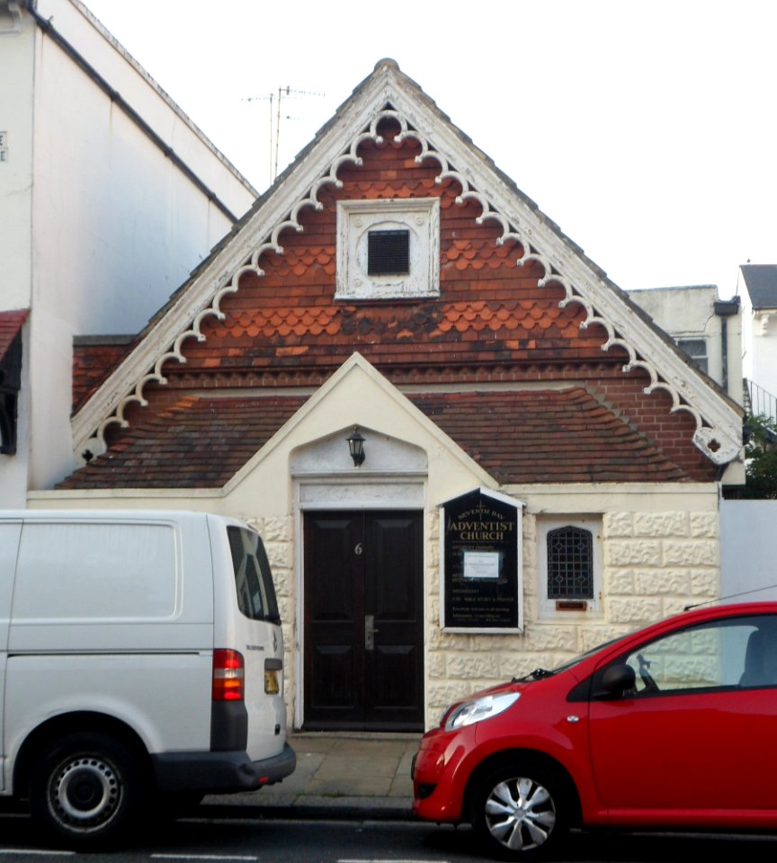 Former Seventh Day Adventist Church, Hove Place, Hove (September 2013) (2)