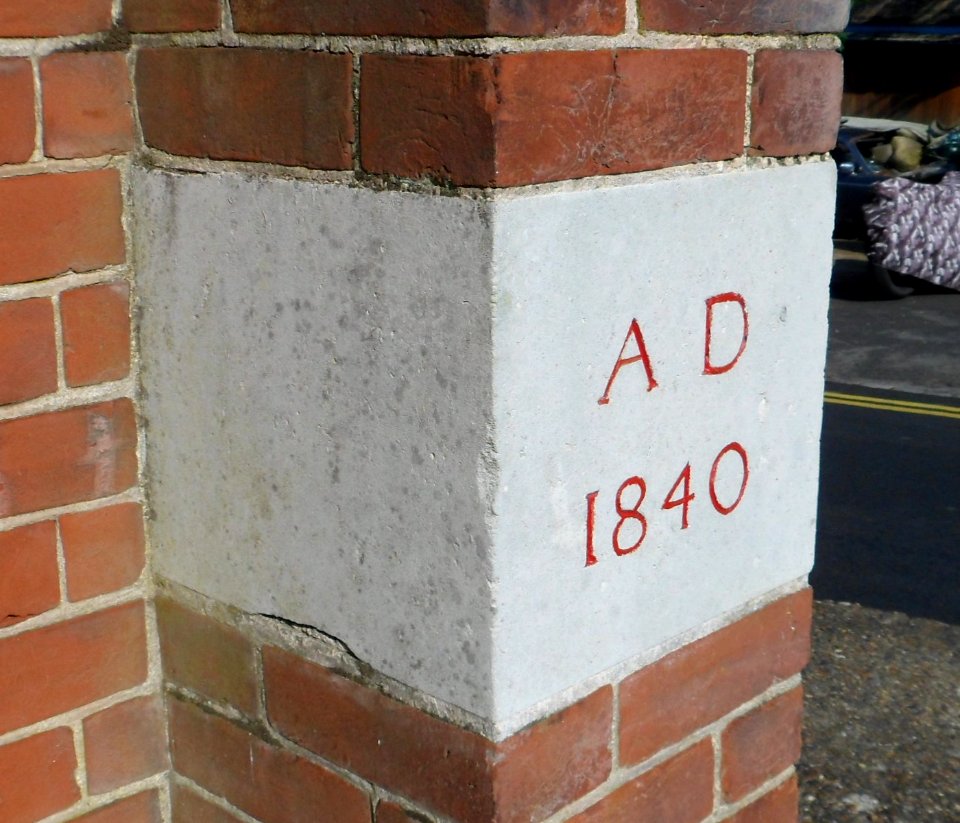 Former St John's Free Church, Chapel Lane, Westcott (July 2013) (Foundation Stone) (1)