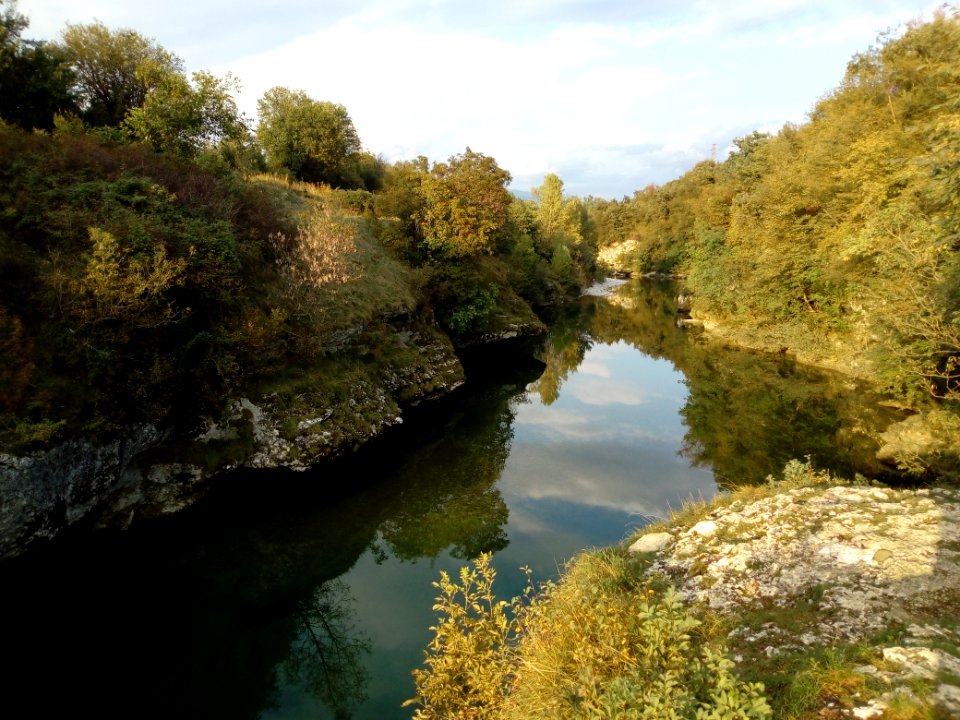 Forra del Natisone autunnale