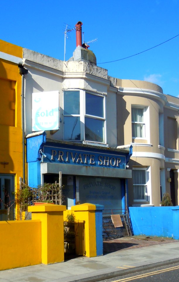 Former Sex Shop, 11 Surrey Street, Brighton (February 2018)