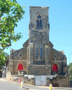 Former St Leonards-on-Sea Congregational Church, London Road, St Leonards-on-Sea (NHLE Code 1390718) (June 2020) (2)