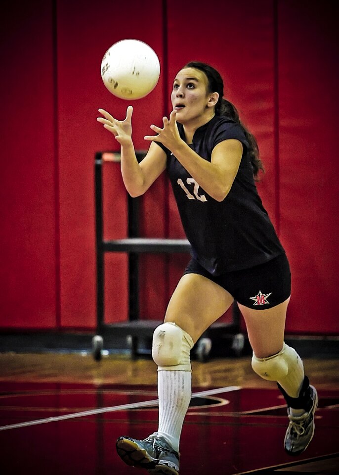 Player volley athlete