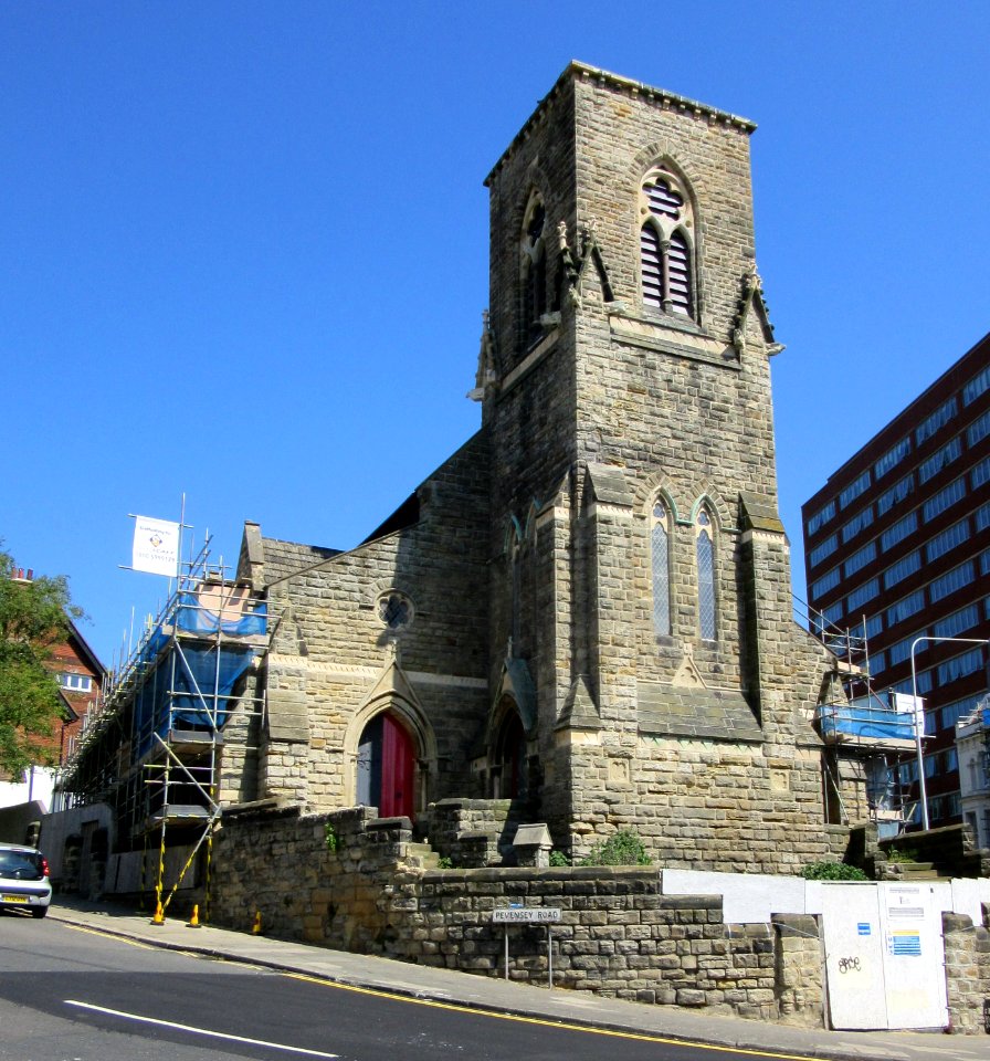 Former St Leonards-on-Sea Congregational Church, London Road, St Leonards-on-Sea (NHLE Code 1390718) (June 2015) (5)