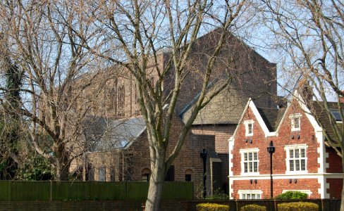 Former St John the Baptist's Church, Simpson Road, Rudmore, Portsmouth (NHLE Code 1387207) (March 2019) (1)