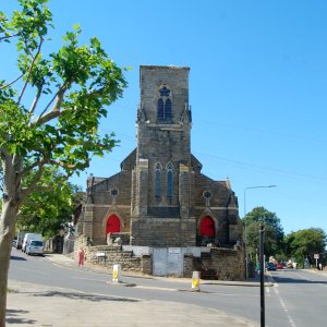 Former St Leonards-on-Sea Congregational Church, London Road, St Leonards-on-Sea (NHLE Code 1390718) (June 2020) (1)