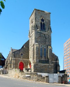Former St Leonards-on-Sea Congregational Church, London Road, St Leonards-on-Sea (NHLE Code 1390718) (June 2020) (3)
