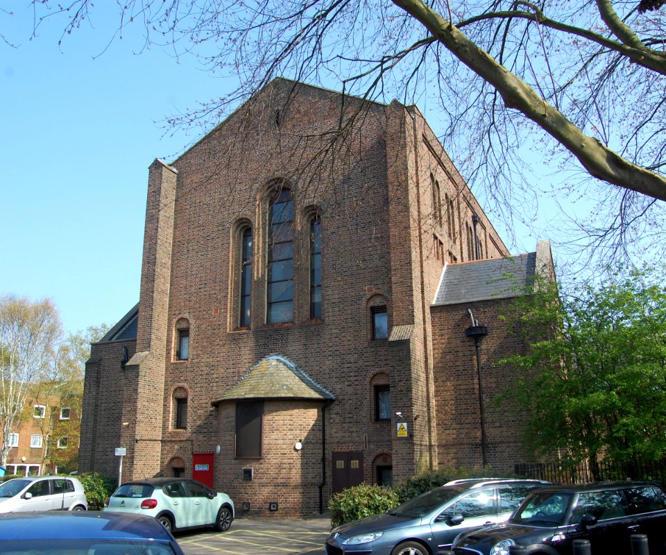 Former St John the Baptist's Church, Simpson Road, Rudmore, Portsmouth (NHLE Code 1387207) (March 2019) (4)