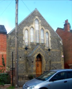 Former United Methodist Free Church, Parchment Street, Winchester (July 2019) (1)