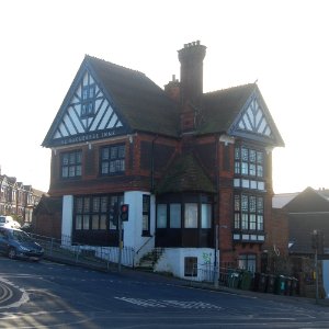 Former Racecourse Inn and Bib and Tucker pub, 212 Elm Grove, Brighton (February 2020) (1)