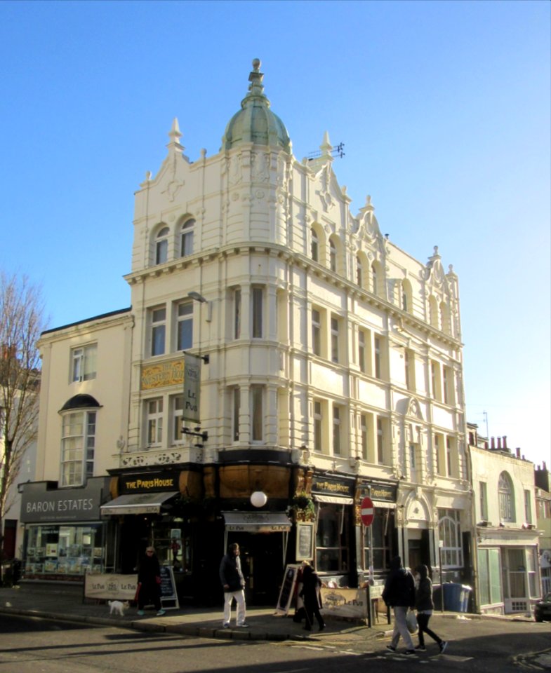 Former Western Hotel (now Paris House), 21 Western Road, Hove (January 2017) (2)