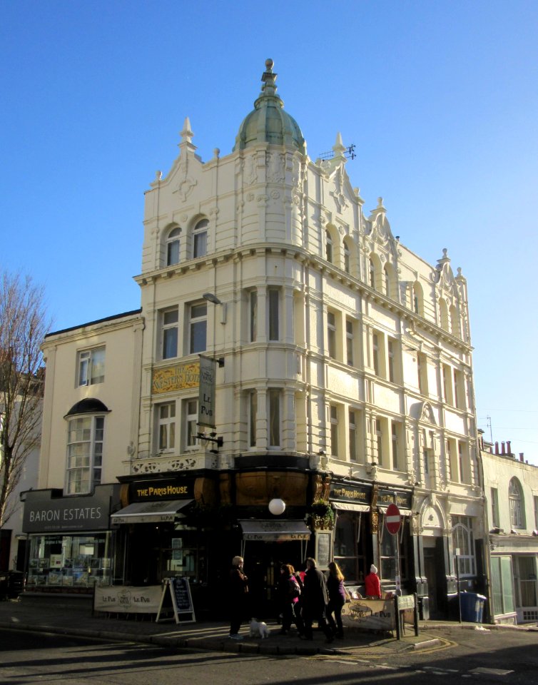 Former Western Hotel (now Paris House), 21 Western Road, Hove (January 2017) (3)