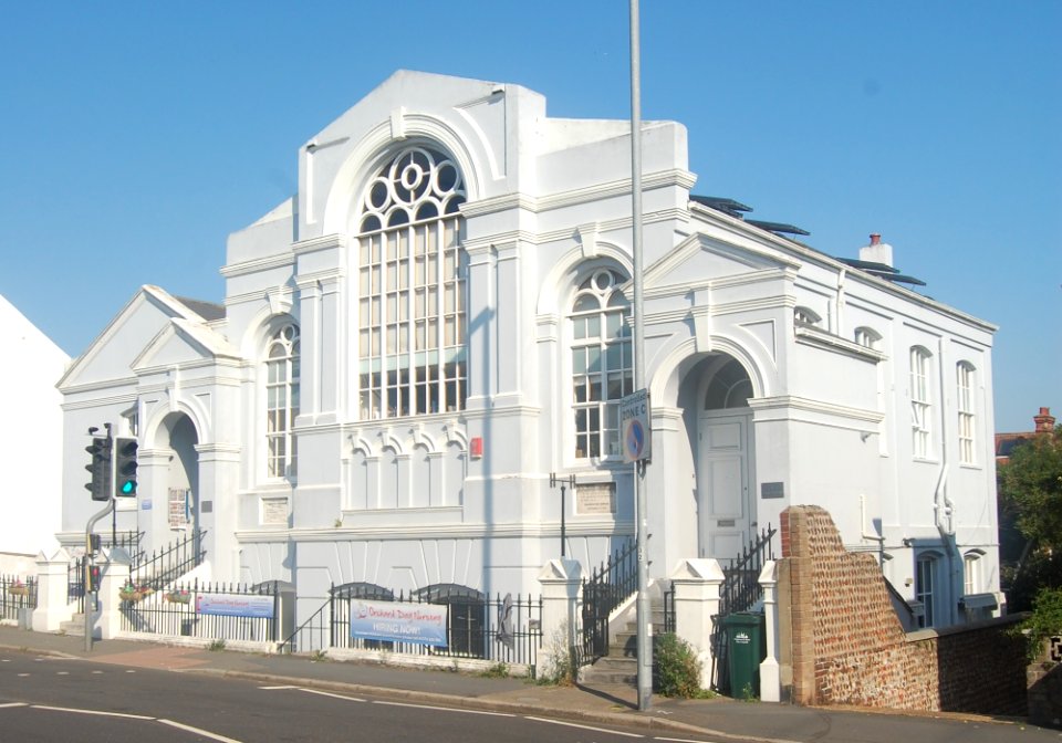 Former Queen's Park Methodist Church (now Orchard Day Nursery), Queen's Park Road, Brighton (August 2019) (2)