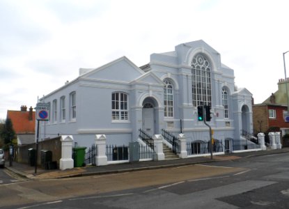 Former Queen's Park Methodist Church (now Orchard Day Nursery), Queen's Park Road, Brighton (January 2015) (3)