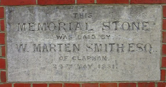 Former United Reformed Church, Lower Street, Haslemere (June 2015) (Foundation Stone)