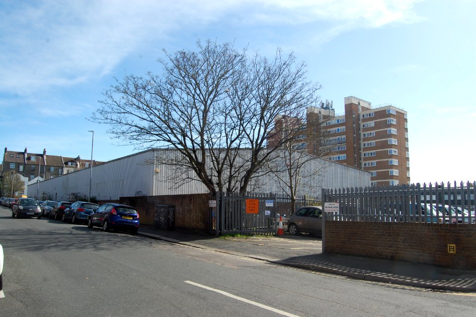 Former Warehouse and Depot, Conway Street, Hove (March 2020) (3)