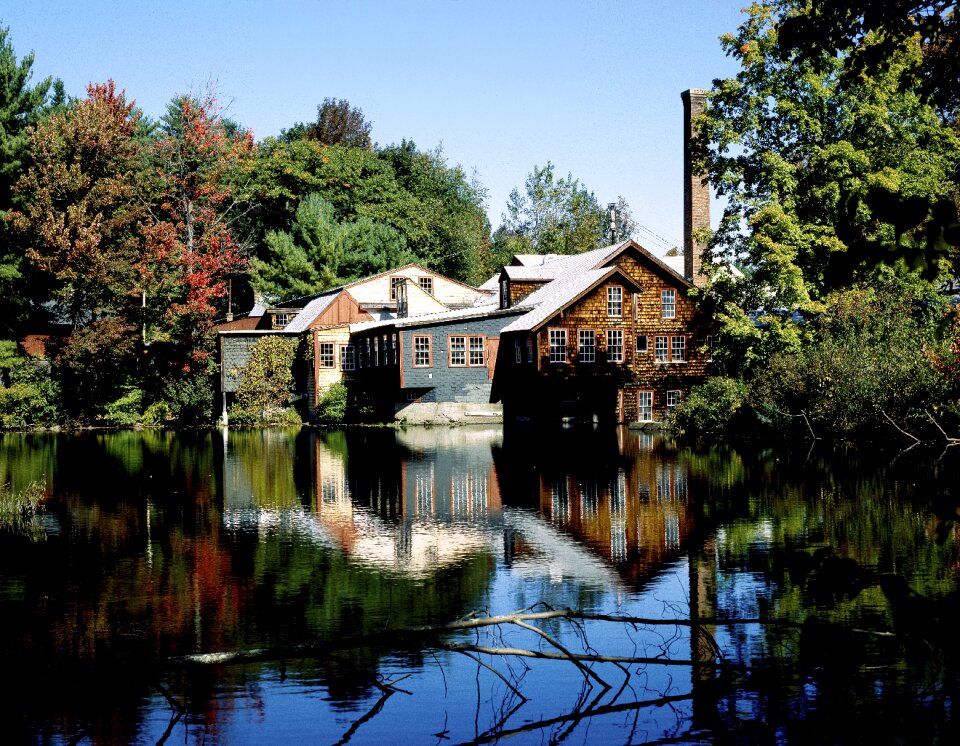 Old historically flour mill