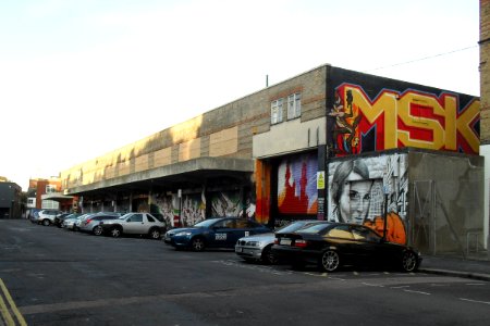 Former Municipal Market, Circus Street, Brighton (October 2011)