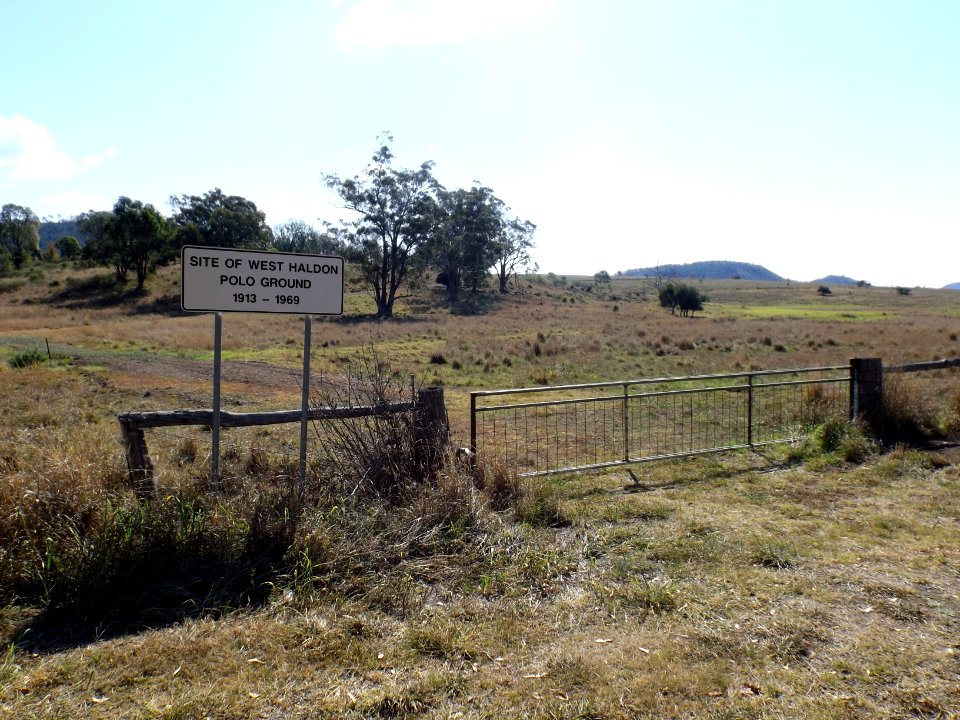 Former polo ground West Haldon