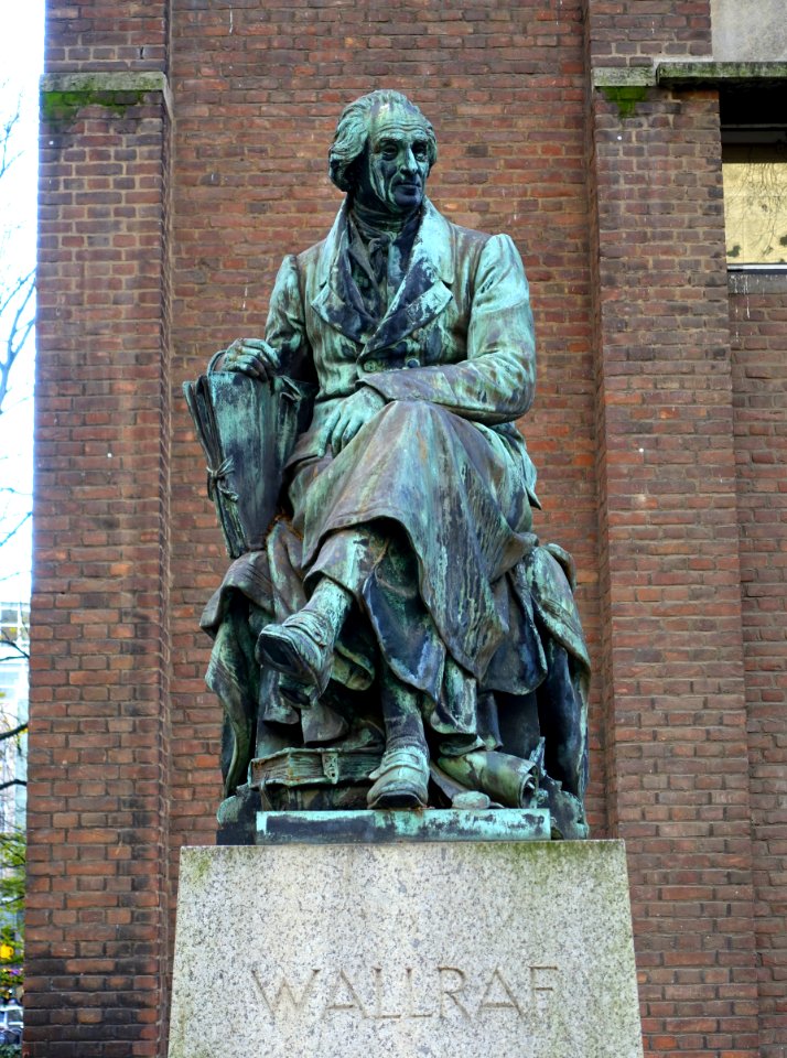 Ferdinand Franz Wallraf by Wilhelm Albermann - Cologne, Germany - DSC09430
