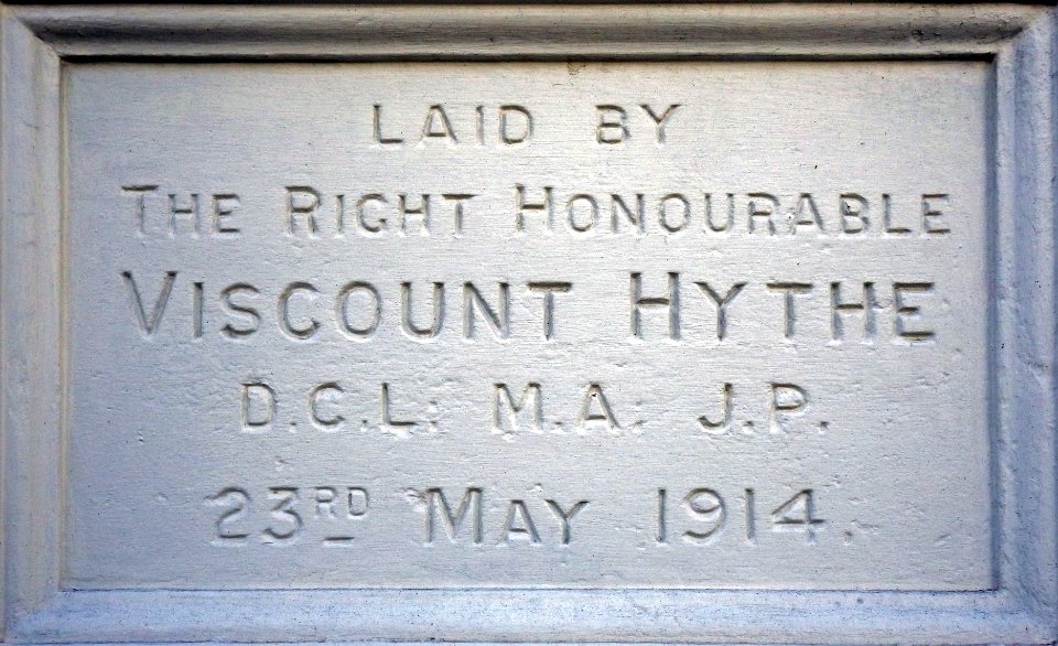 Former Salvation Army Citadel plaque, 87 London Road, Bexhill