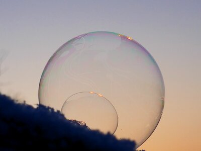 Wintry cold ball