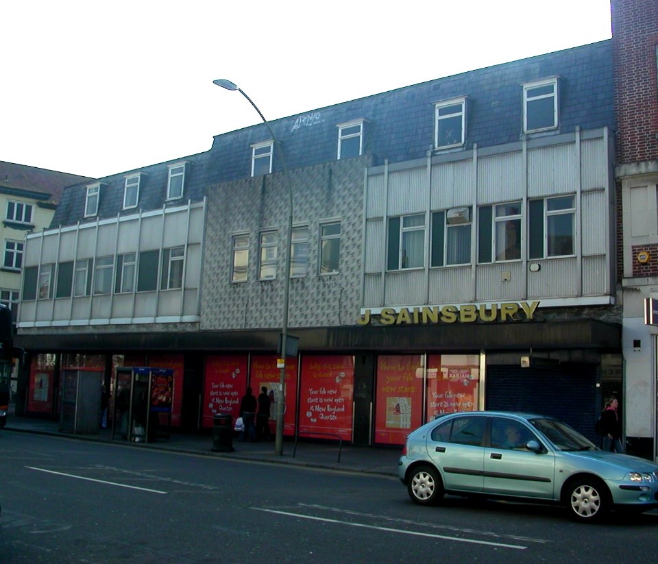 Former Sainsbury's Store, 1–4 London Road, Brighton (March 2007, after closure)