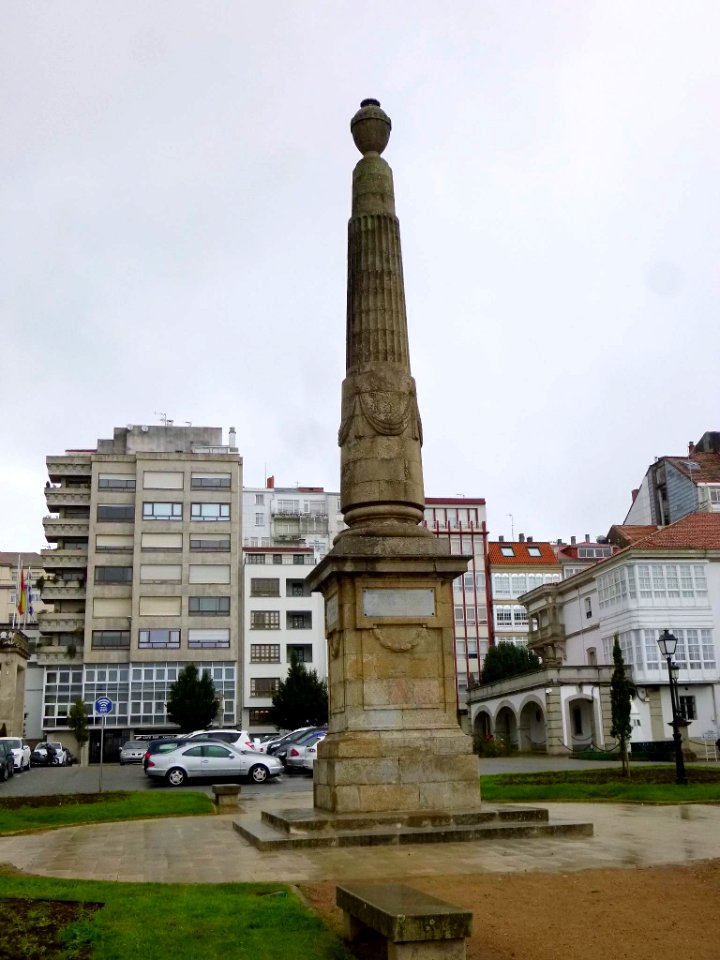 Ferrol - Jardines de San Francisco - Obelisco de Churruca 2