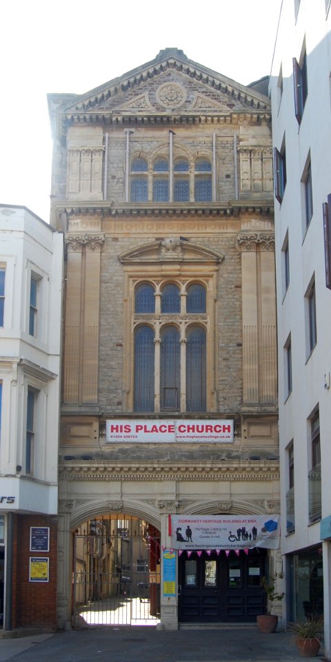 Former Robertson Street United Reformed Church, Hastings (NHLE Code 1393646) (June 2020) (1)