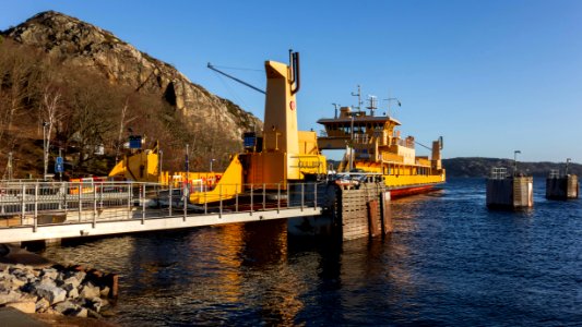 Ferry Gullbritt in Finnsbo ferry terminal 1 photo