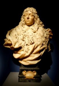 Ferdinando de' Medici, Grand Prince of Tuscany, by Giovanni Battista Foggini, Italy, Florence, c. 1680-1682, marble - Metropolitan Museum of Art - New York City - DSC07035