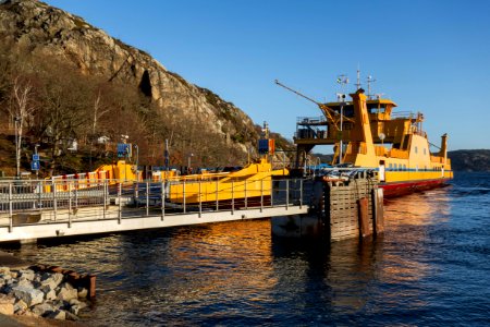Ferry Tellus in Finnsbo ferry terminal 3
