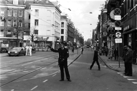 Ferdinant Bolstraat tussen Albert Cuypstraat en Stadhouderskade voor autoverkeer, Bestanddeelnr 929-6332