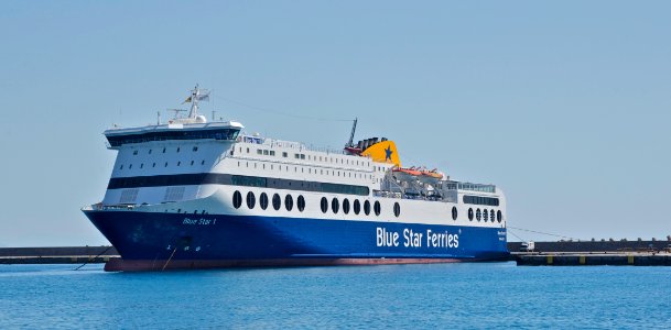 Ferry Blue star 1 Rhodes photo