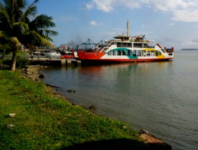 Ferry at Serasa Ferry Terminal