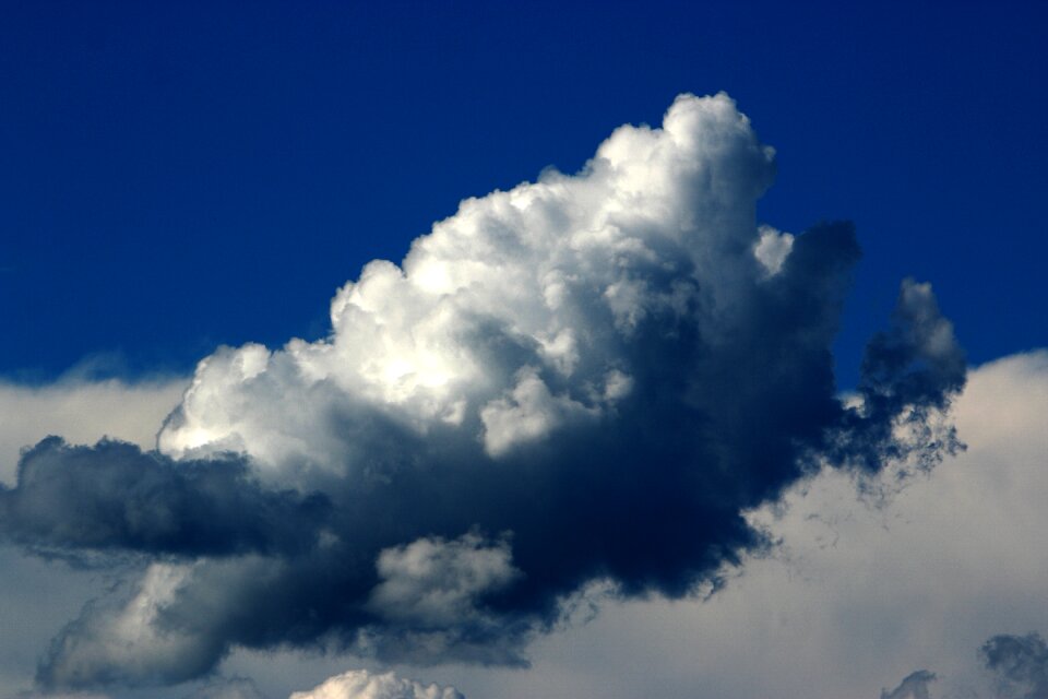Cloudy blue sky clouds sky