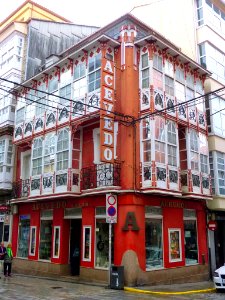 Ferrol - Barrio de La Magdalena - Casa Brañas (1913)