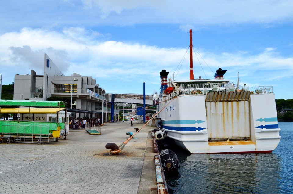 Ferry Chikushi in Gounoura port-2