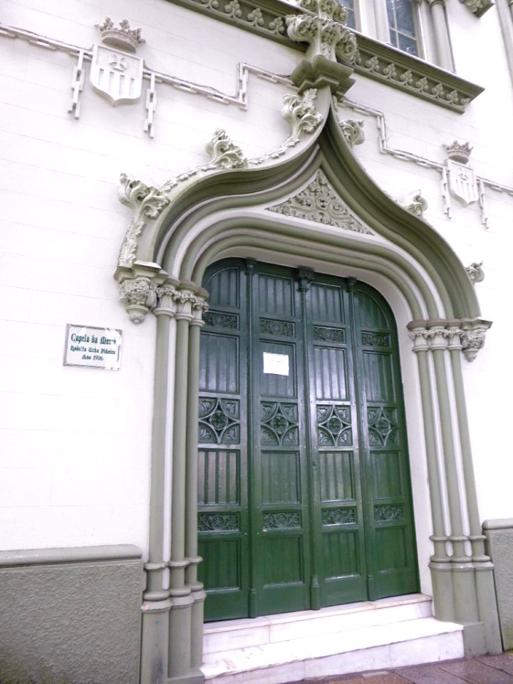 Ferrol - Barrio de La Magdalena - Plaza de Amboaxe - Capela da Mercé (1926) 2